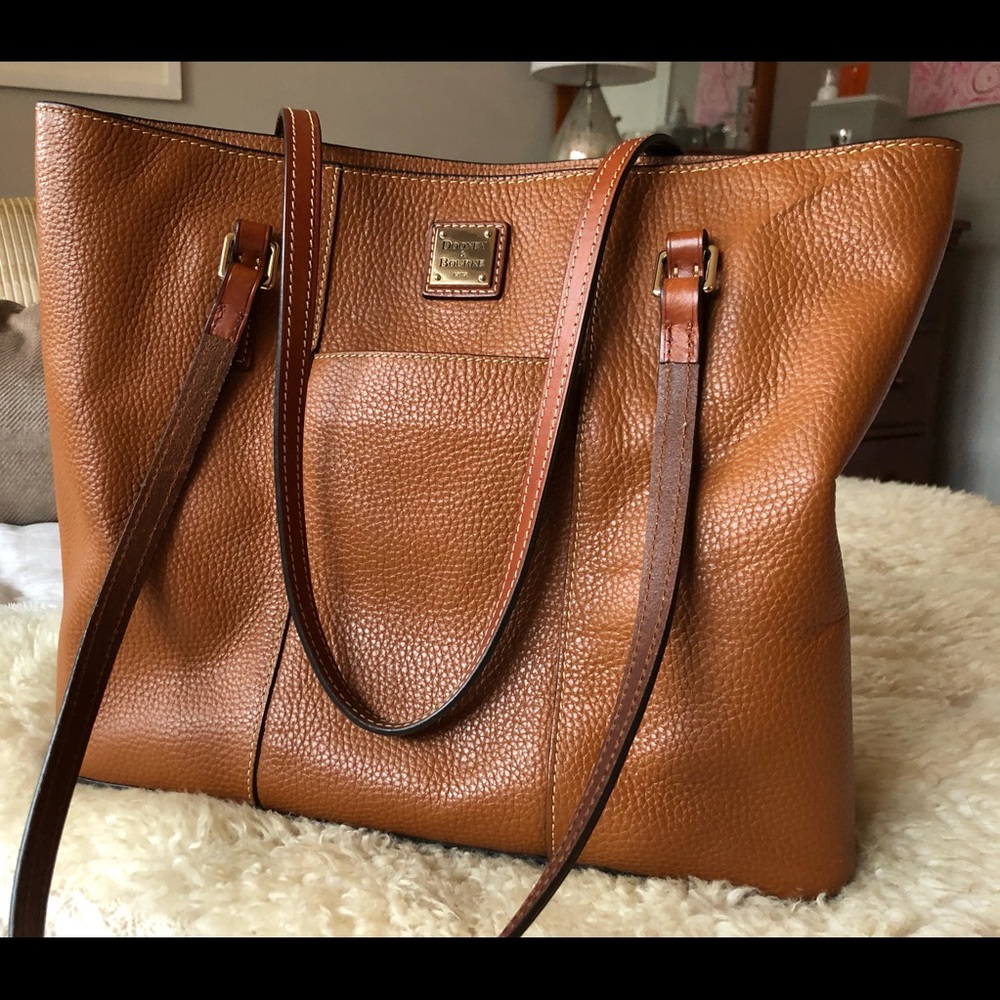 Dooney & Bourke Pebble Leather Lexington Shopper